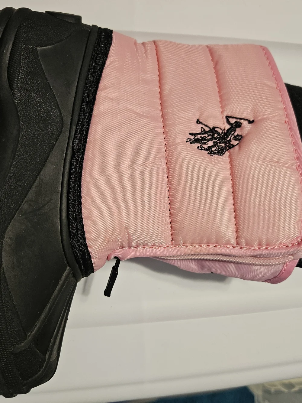 Polo by Ralph Lauren Pink and Black Kids' Rain & Snow Boots